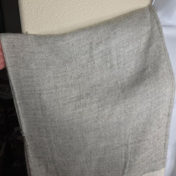 Loft Striped Fringe Open Front Poncho Sweater One Size - Picture 2 of 6